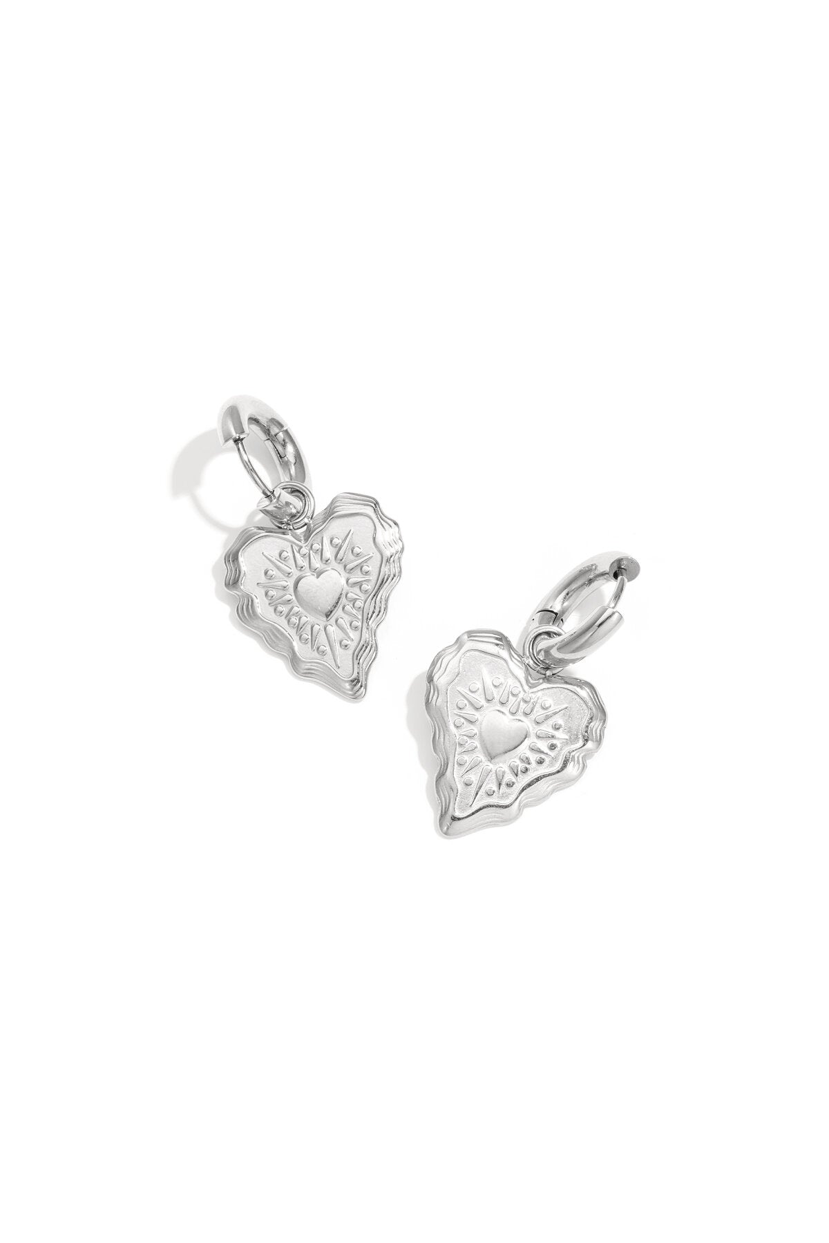 Elegant Heart Drop Earrings for All Occasions