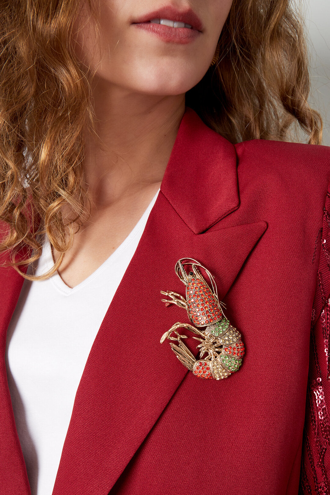 Multicolour Alloy Brooch for Stylish Outfits