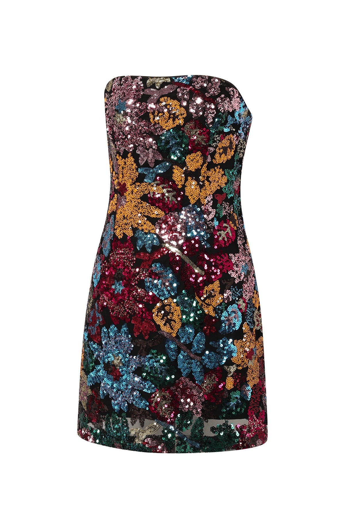 Elegant Floral Mini Dress for Spring/Summer