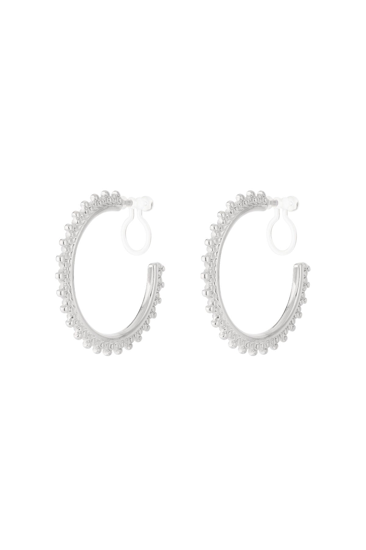 Elegant 14K Gold Plated Irregular Clip-On Earrings
