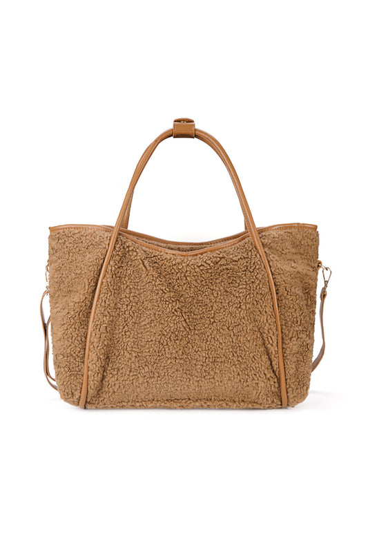 Chic Cotton Tote Bag for Women - Fall/Winter Essential
