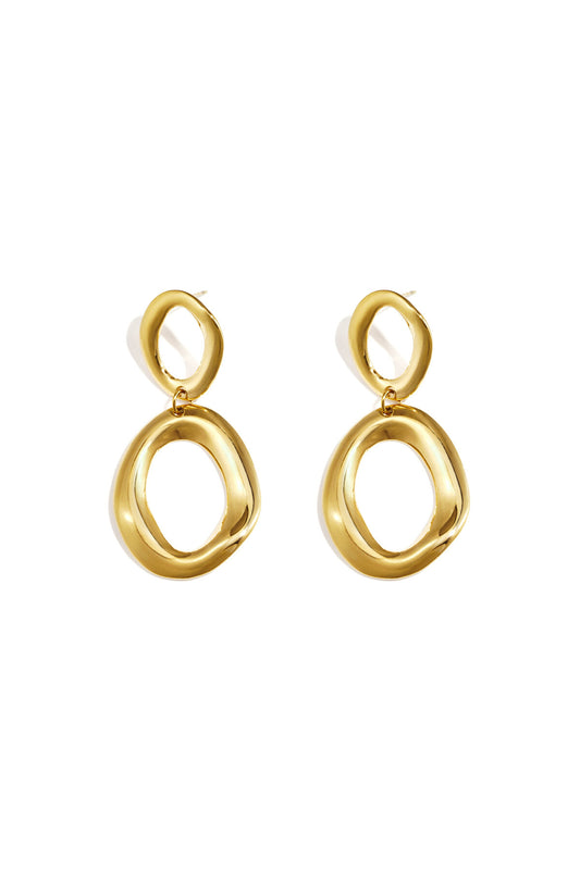 Stylish Stainless Steel Drop Earrings for Women