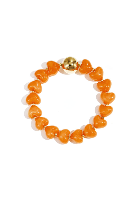 Charming Heart Beaded Bracelets for Spring/Summer