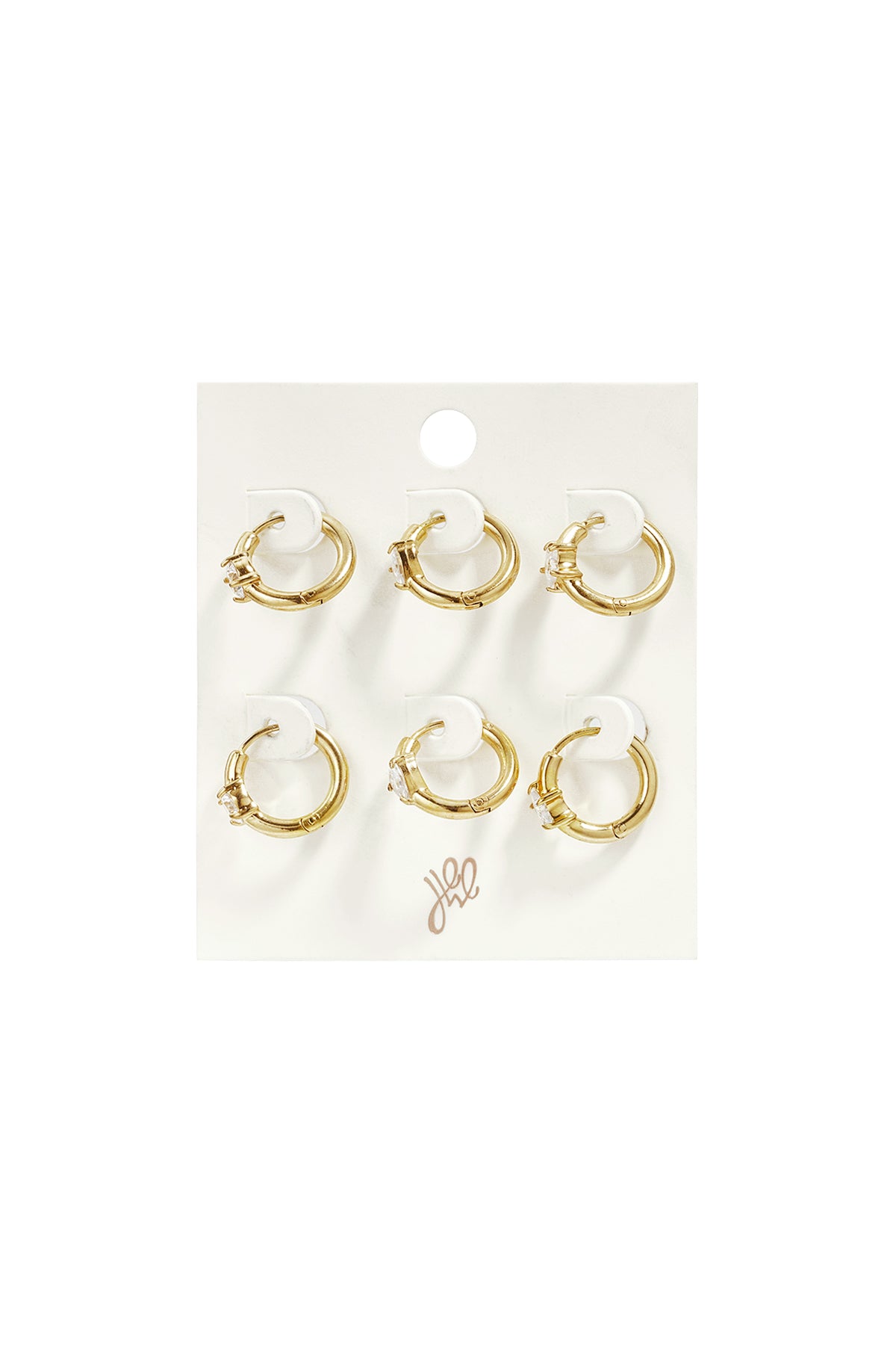 Roestvrijstalen oorbellen setjes Circle Simple Daily Simple serie dames sieraden