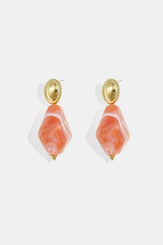 Lumé Romantic Series Acrylic Drop Earrings for Spring/Summer