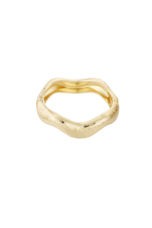 Stylish Gold Color Retro Bangle for Everyday Elegance