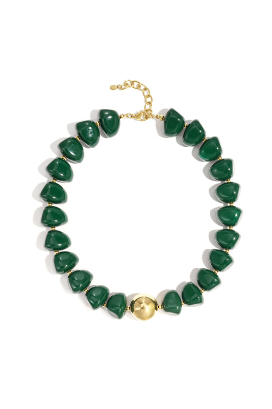 Elegant Retro Beaded Necklace for Fall/Winter