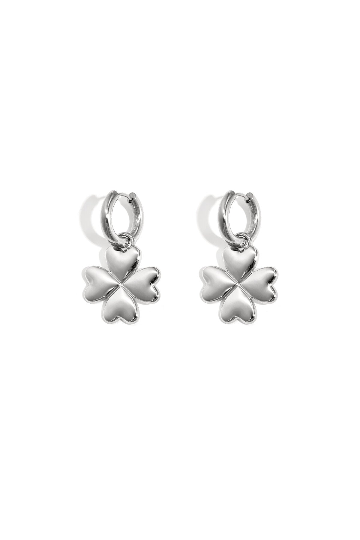 Elegant Clover Drop Earrings for Everyday Wear