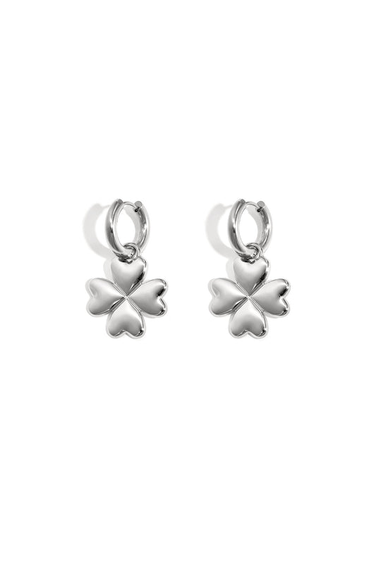 Elegant Clover Drop Earrings for Everyday Wear