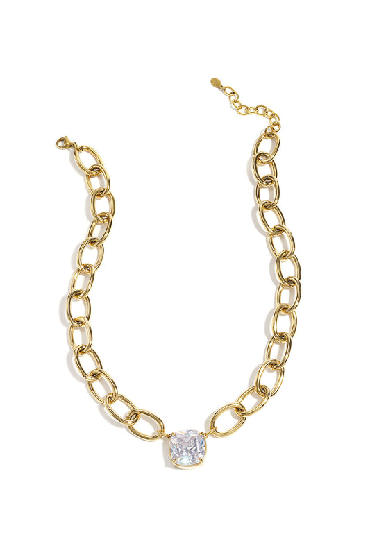 Elegant Gold Retro Pendant Necklace for Women