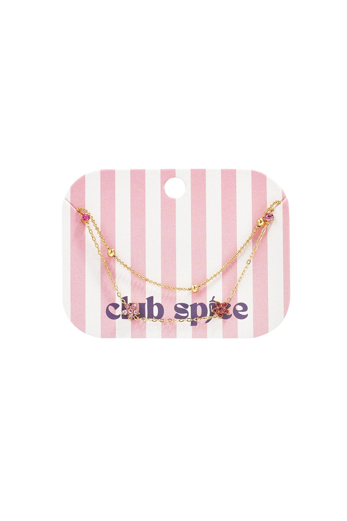 Elegant Gold-Toned Charm Bracelet for Women