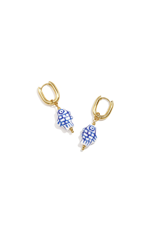Stylish Gold Beads Earrings for Women - Simple & Casual