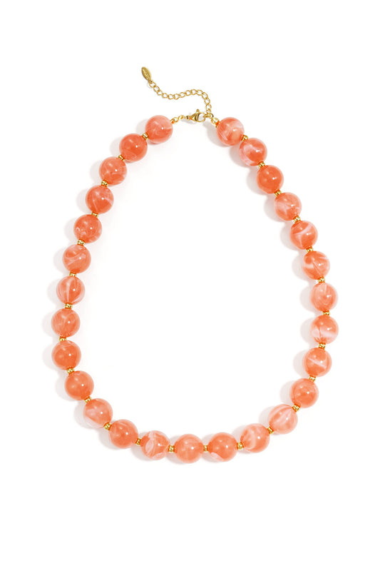 Chic Acrylic Beaded Necklace for All Occasions