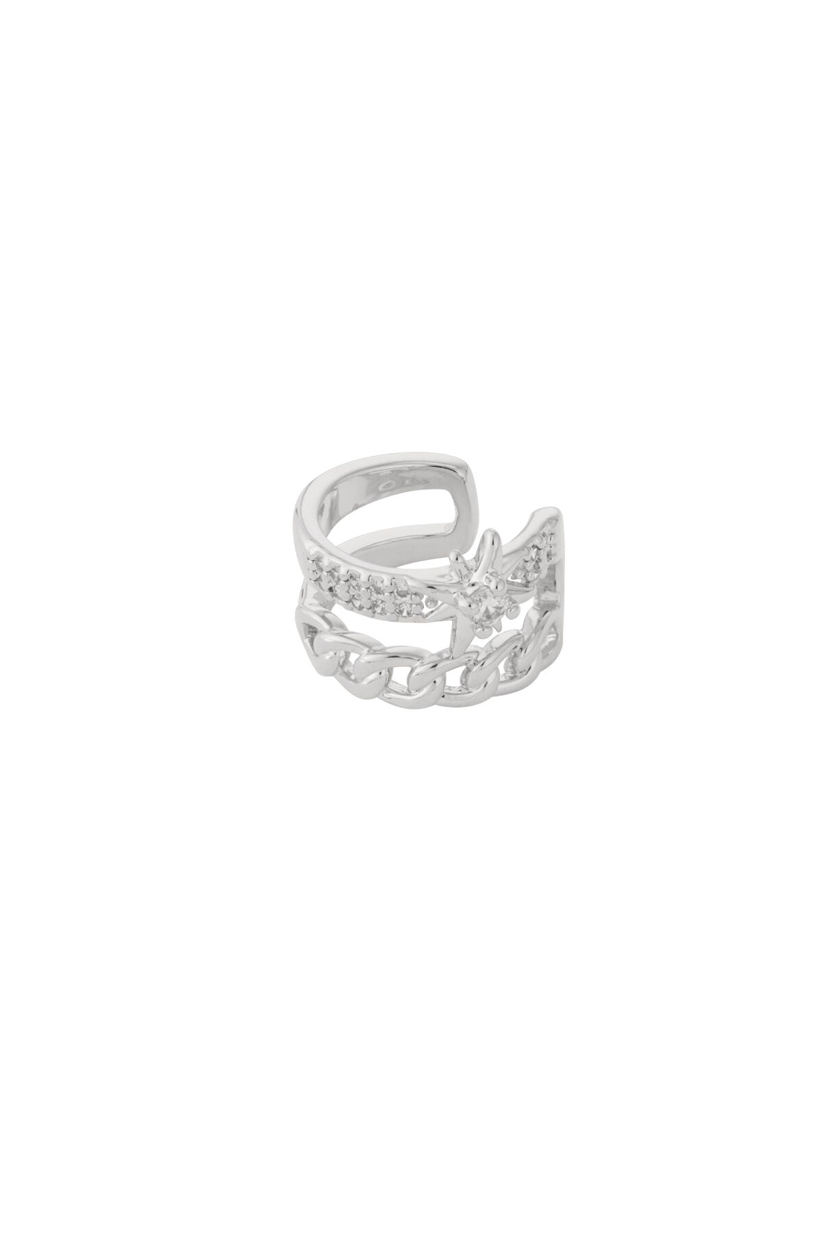 Elegant Silver & Gold Ear Cuffs for Women