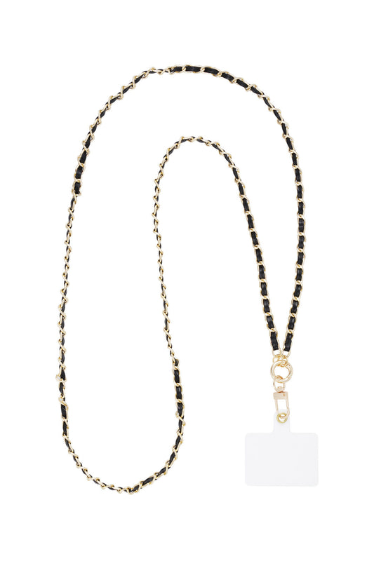 Stylish Aluminum Phone Chain in Red, Black, Beige