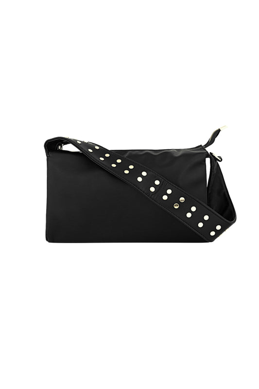 Stylish PU Leather Shoulder Bag in Red, Green, and Black
