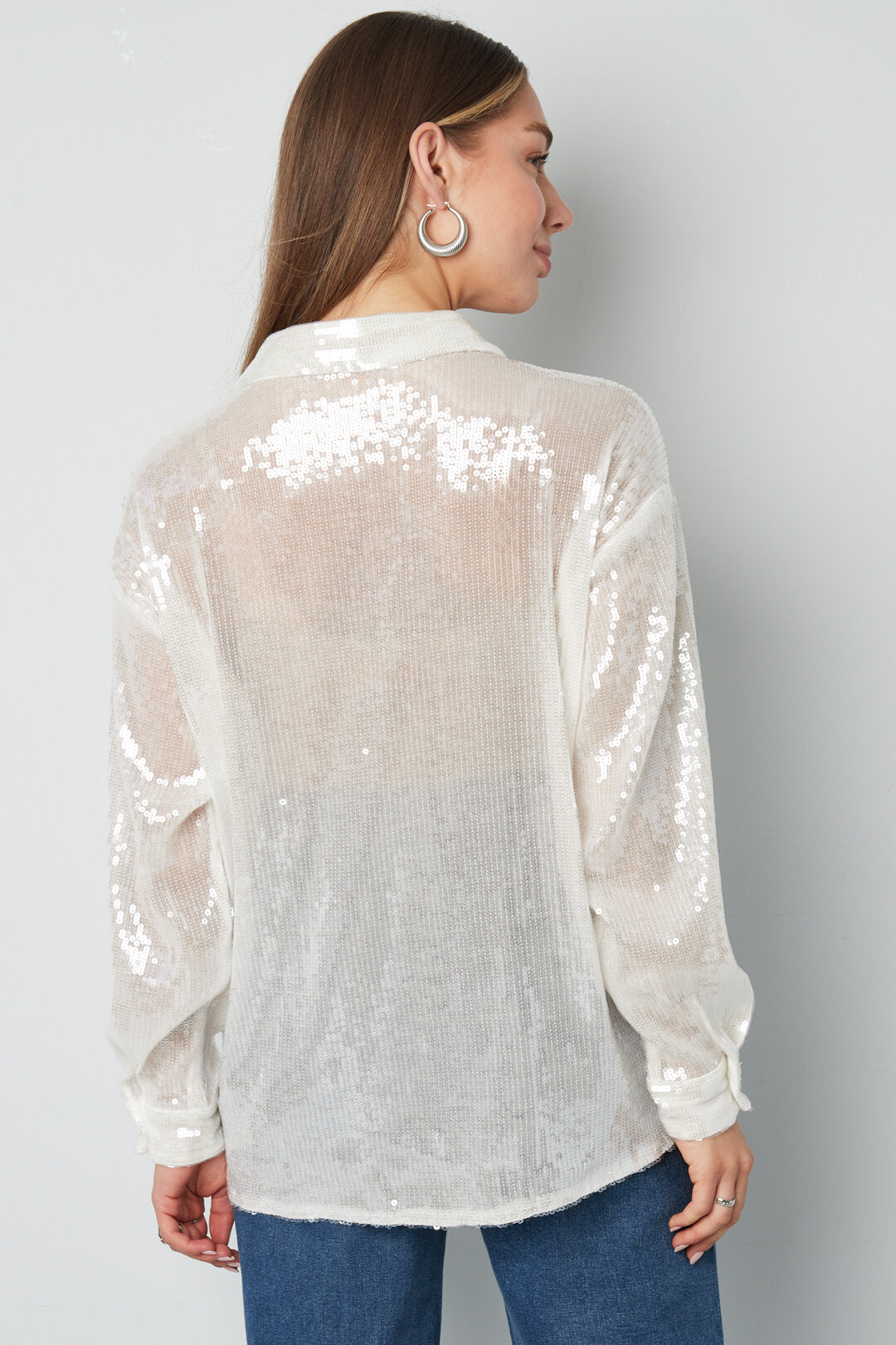 Elegant White & Lilac Woven Shirts for Spring/Summer