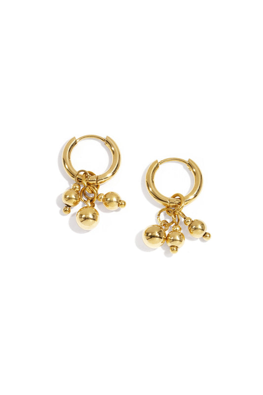 Elegant Drop Earrings for Women - Silver & Gold