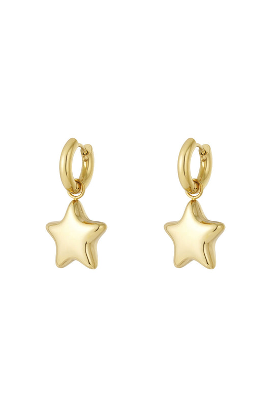 Stylish Star Drop Earrings for Daily Wear