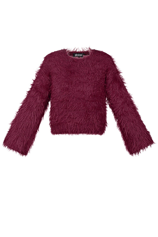 Cozy Acrylic Knit Sweater for Fall/Winter