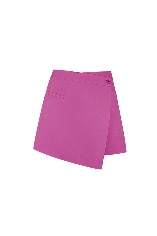 Stylish Green, Fuchsia, Beige Mini Skirt for Fashionistas