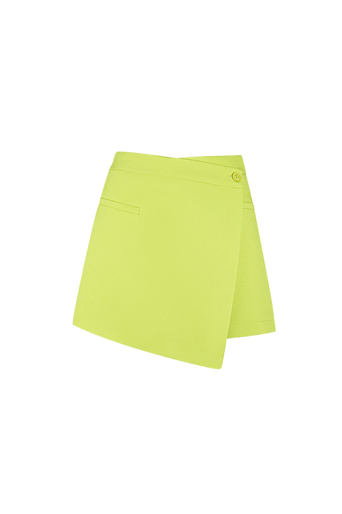 Stylish Green, Fuchsia, Beige Mini Skirt for Fashionistas