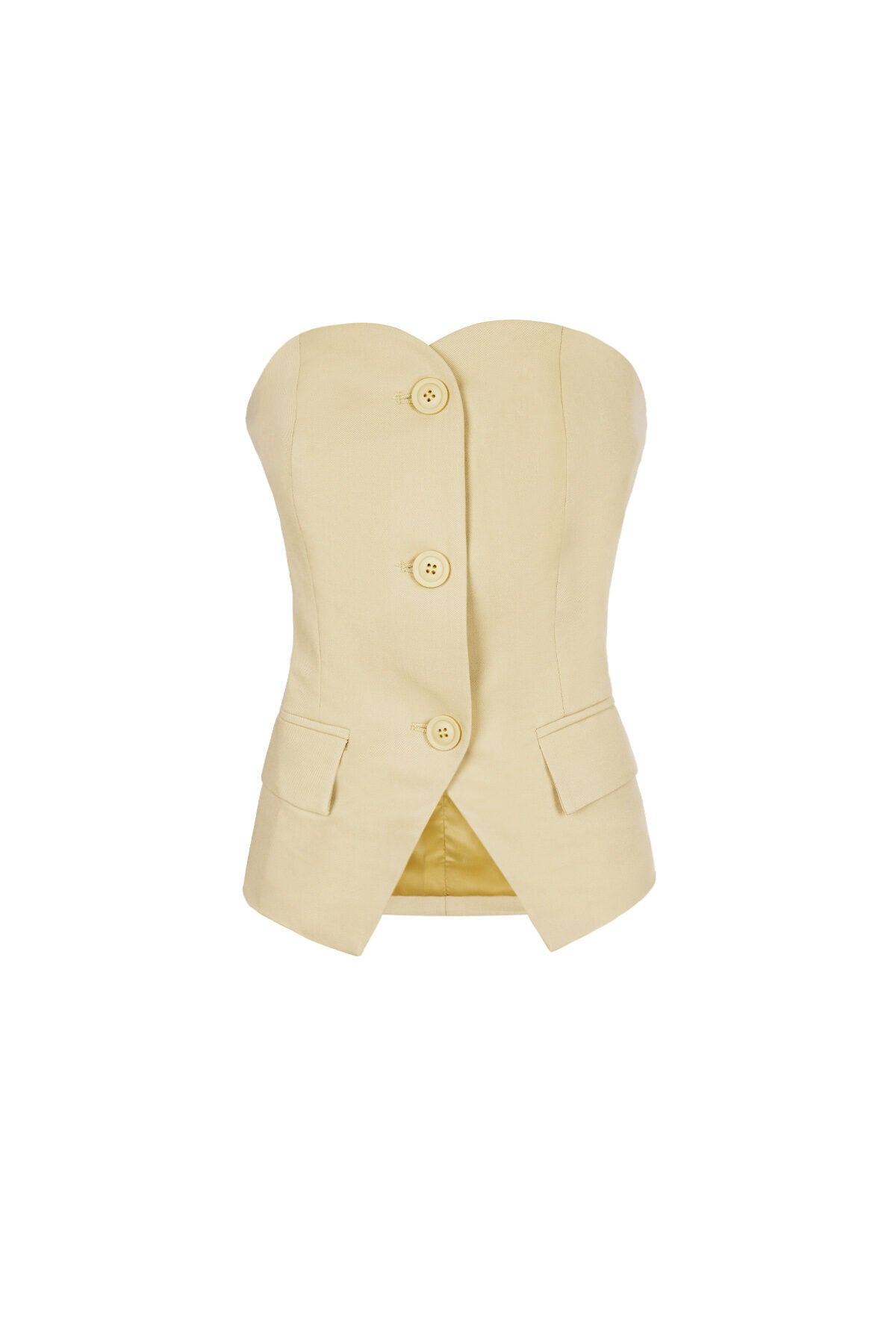 Stylish Sleeveless Tops in Yellow, Green, Black