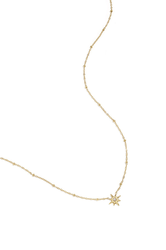 Stylish Sun Pendant Necklace for Everyday Elegance