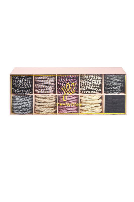 Stylish Multicolour Hair Ties for Everyday Elegance