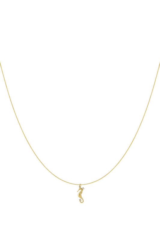 Elegant Oceanic Style Rhinestone Necklace for Women
