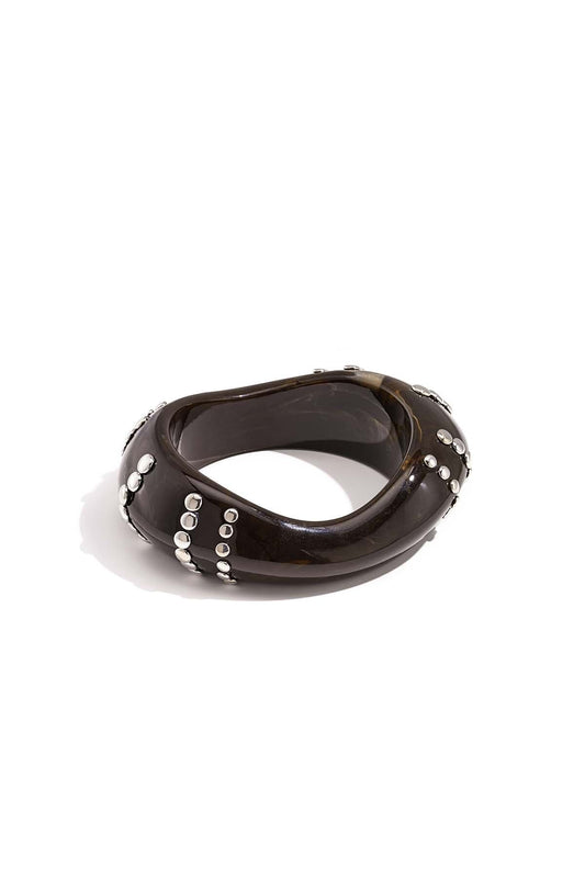Stylish Resin Metal Bangle for Women, All Fit