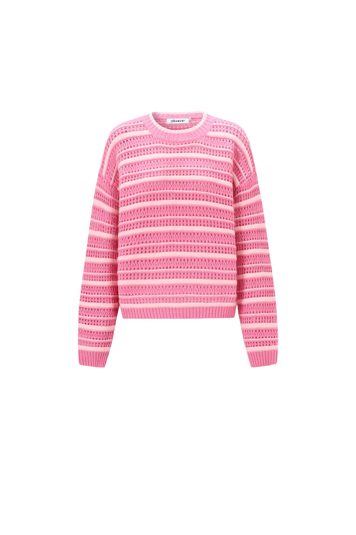 Chic Striped Knit Sweater for Cozy Fall Vibes