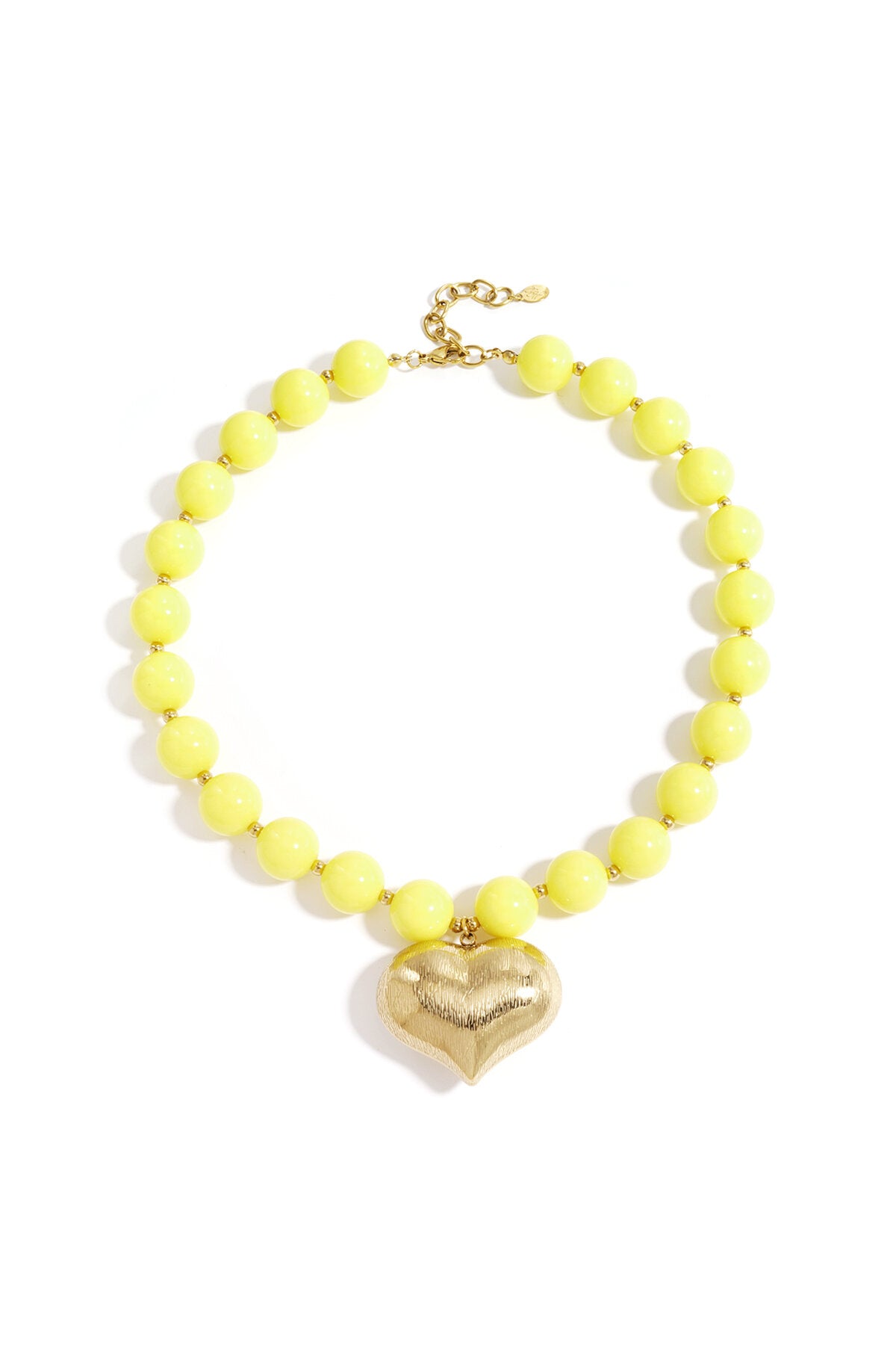Charming Heart Beaded Necklace for Spring/Summer