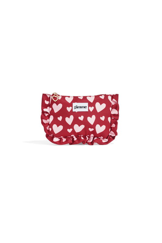 Gimme All-Fit Simple Series Heart Makeup Bag