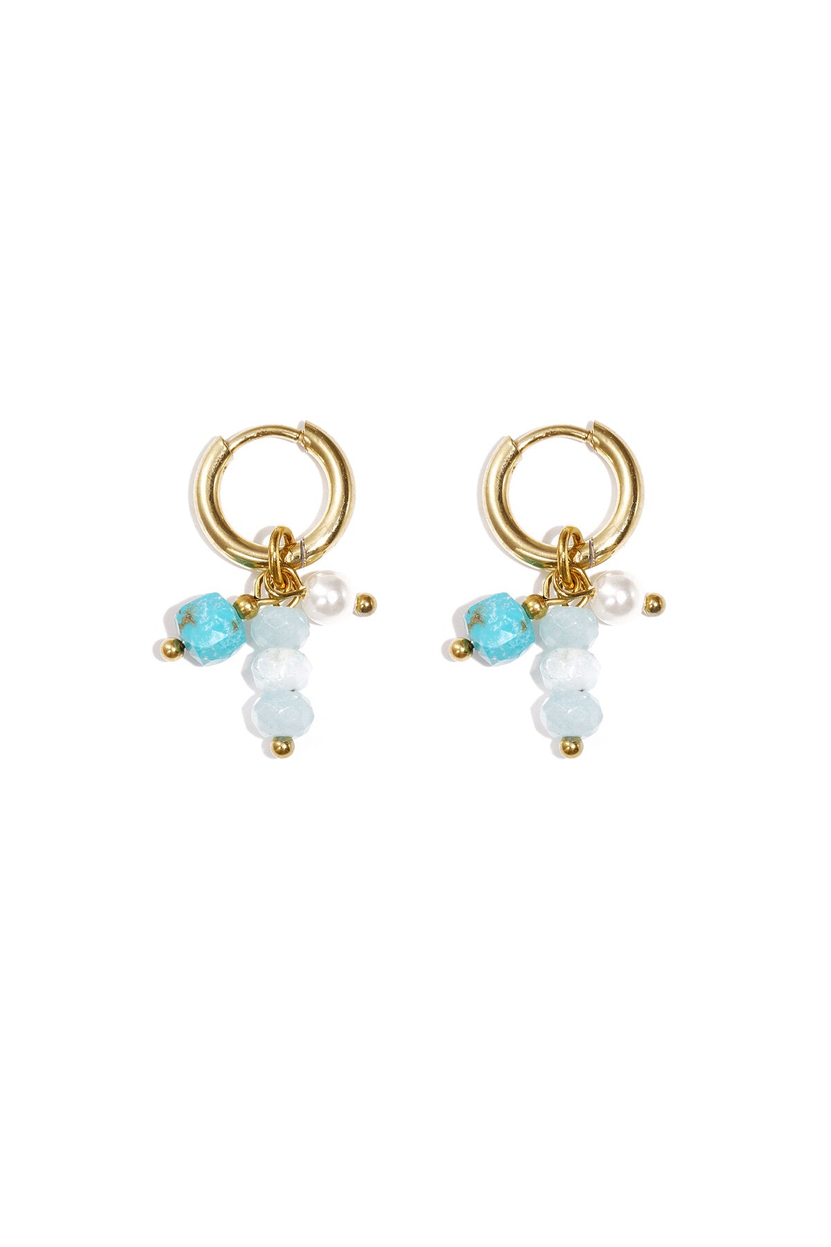 Stylish Polka Dot Beads Earrings for Spring/Summer