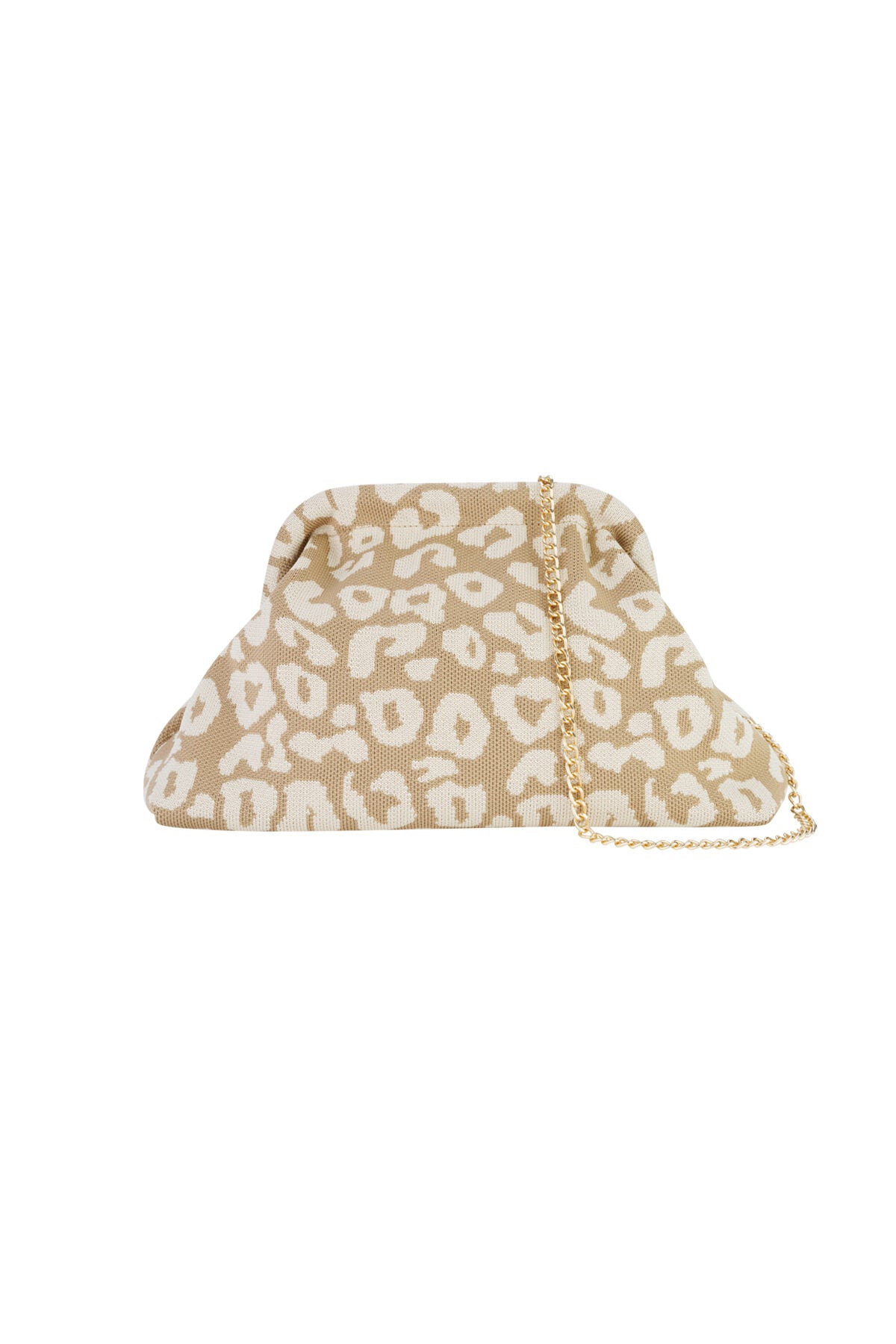 Stylish Leopard Print Half-moon Crossbody Bag for Women