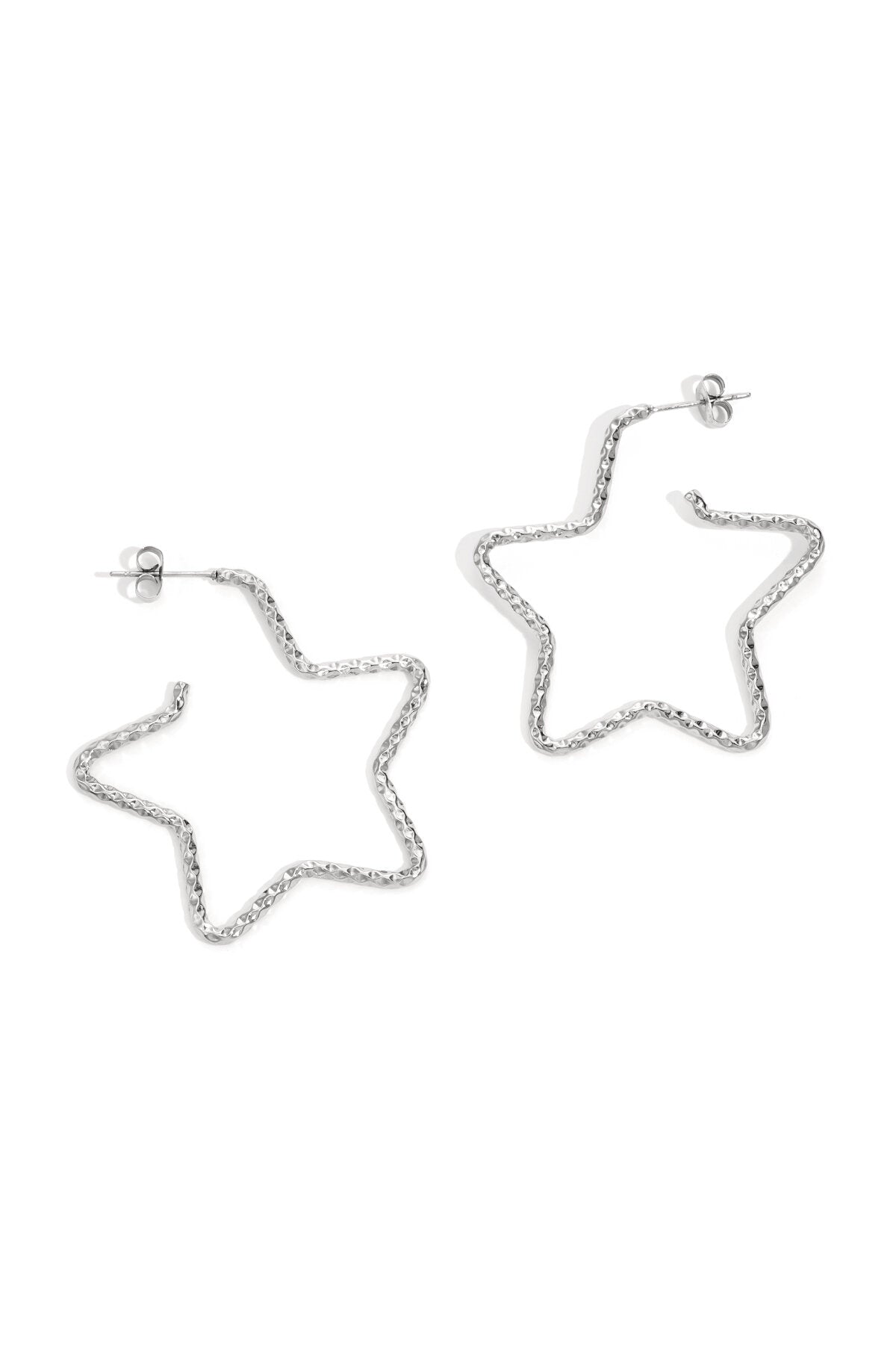 Stylish Star Hoop Earrings for Everyday Glam