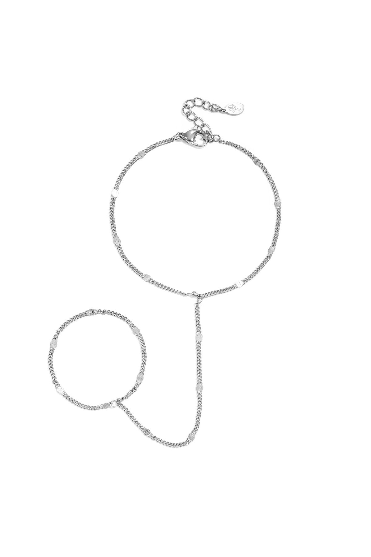 Elegant Stainless Steel Hand Chain for Women