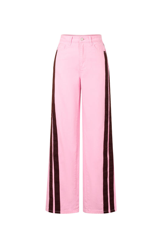 Statement Stripe Jean