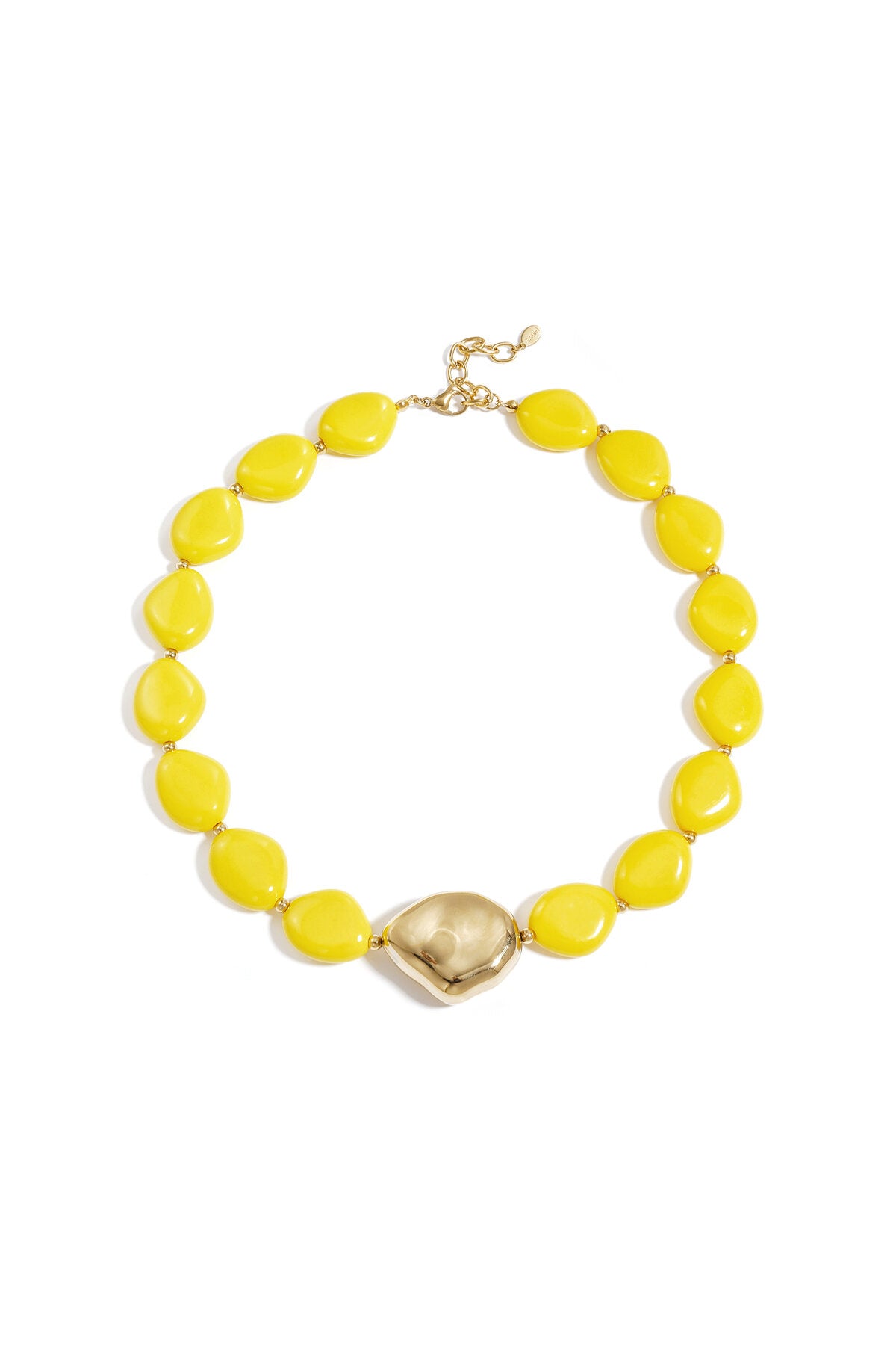 Chic Acrylic Beaded Necklace for Spring/Summer