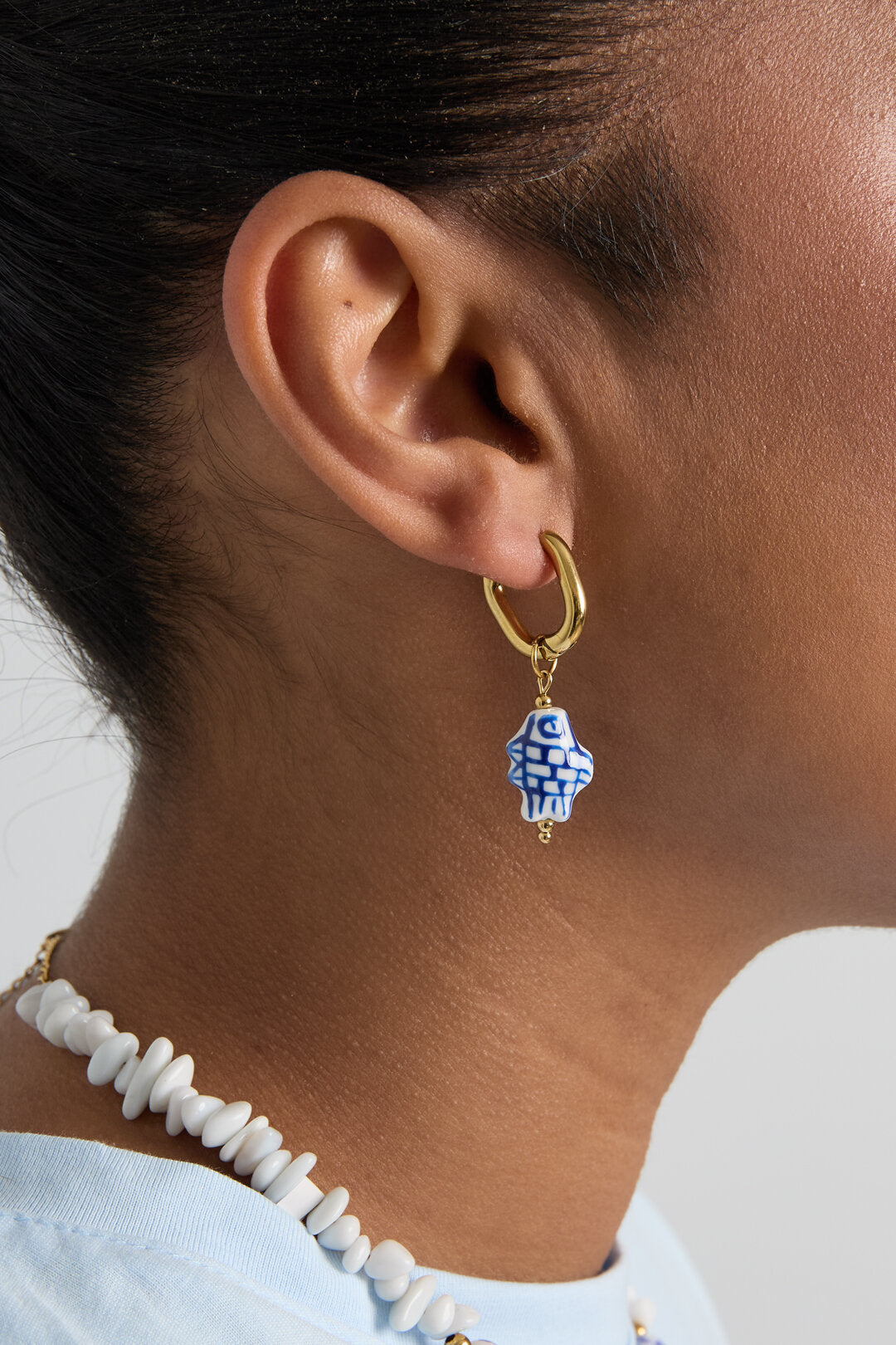 Stylish Gold Beads Earrings for Women - Simple & Casual