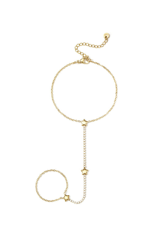 Elegant Star Hand Chain for Women - Simple & Stylish