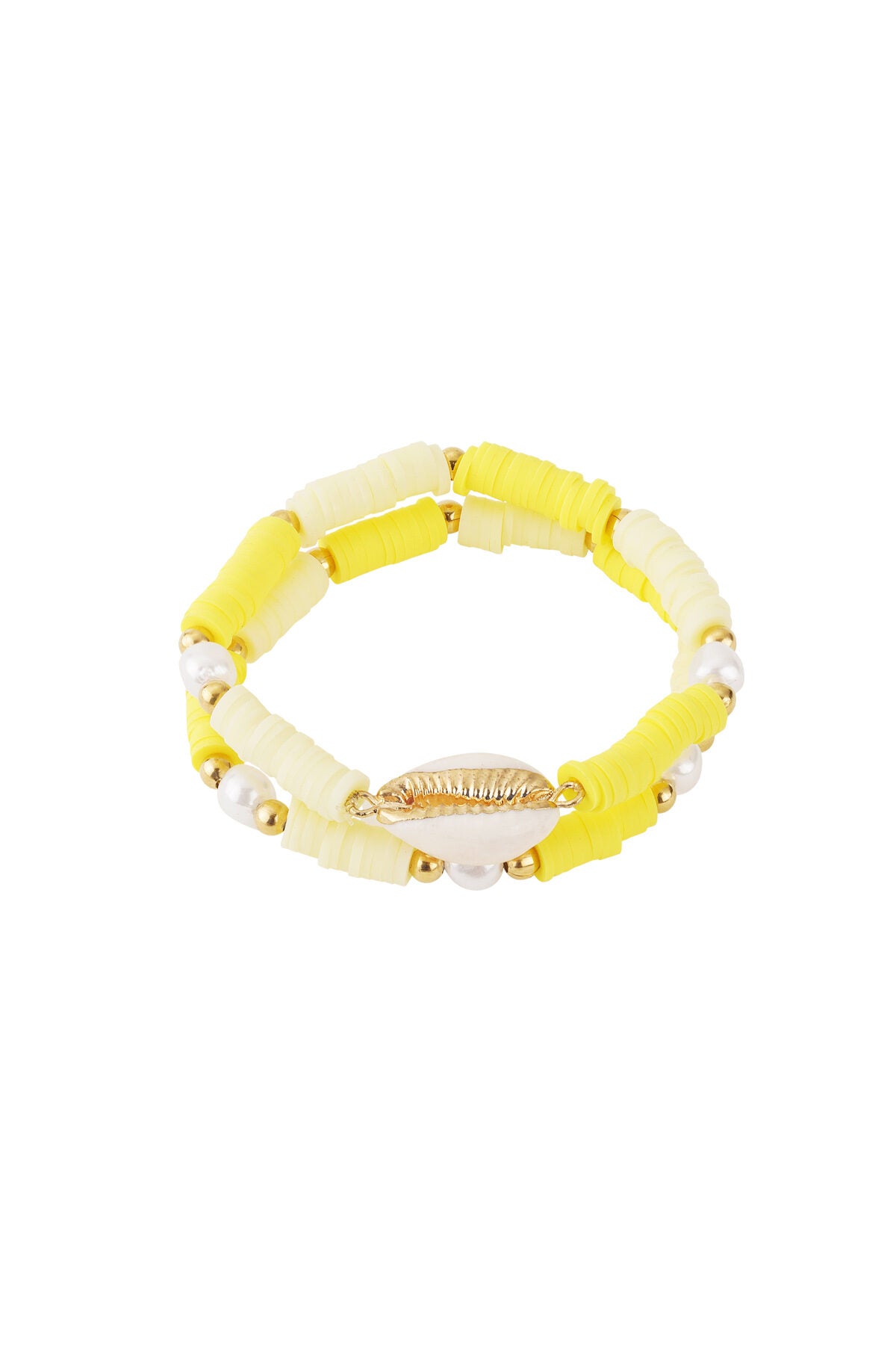 14K Gold Plated Beaded Bracelet for Women