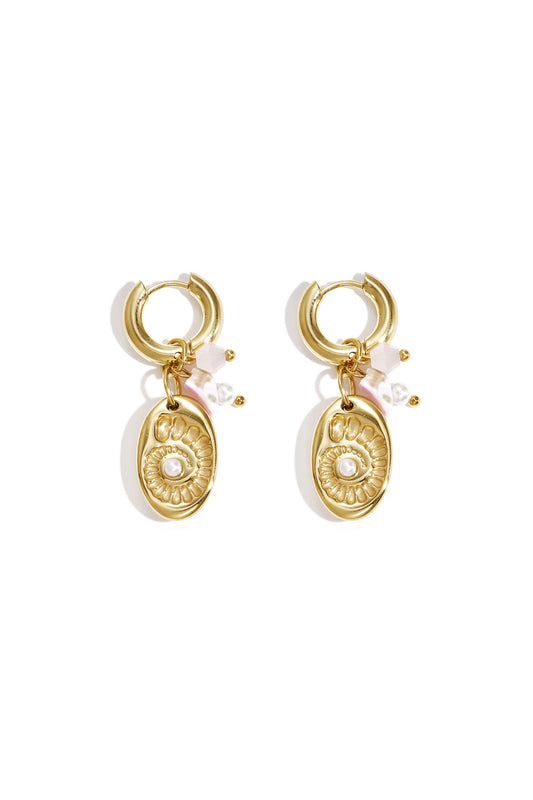 Stylish Simple Crystal Drop Earrings for Women