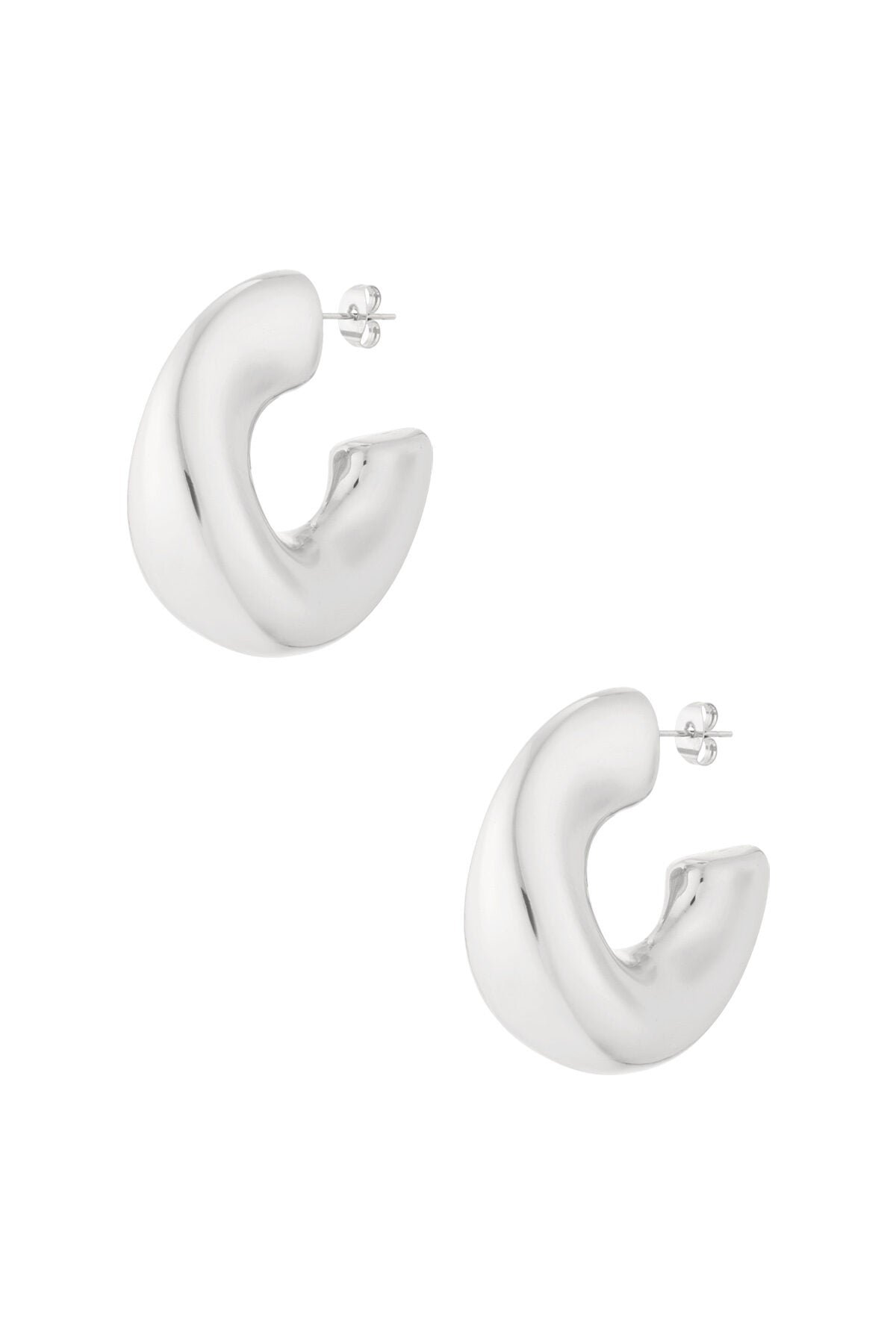 Stylish Irregular Hoop Earrings for Daily Wear