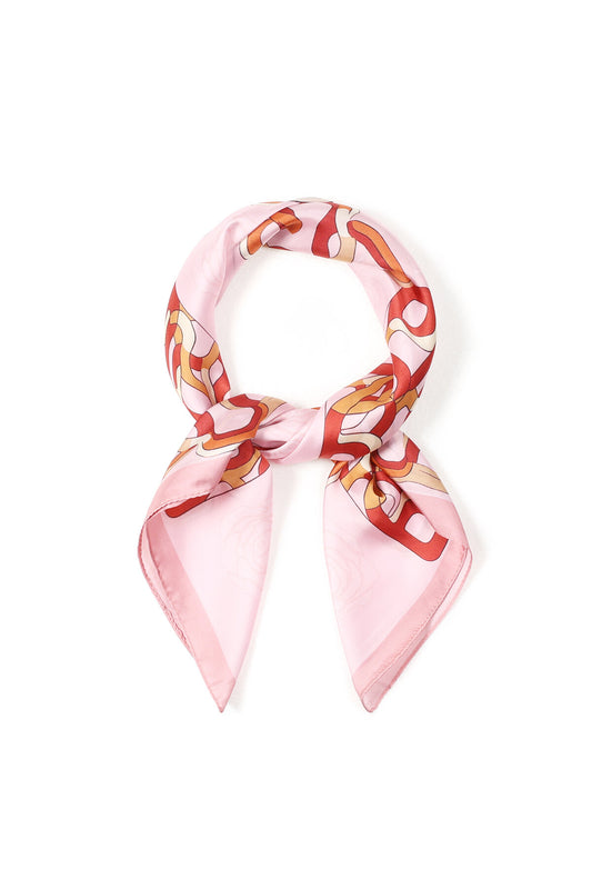Elegant Apricot & Pink Summer Scarf for Women