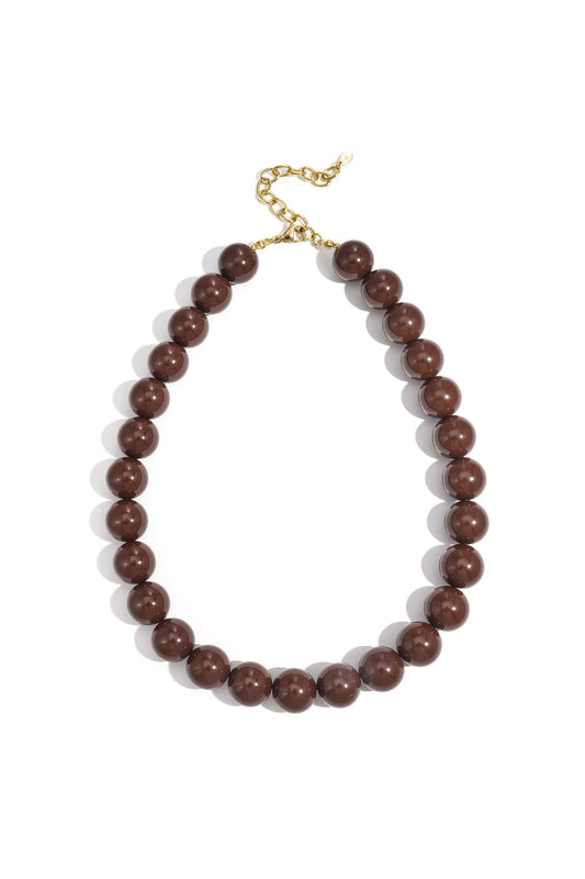 Stylish Resin Beaded Necklace for Everyday Wear