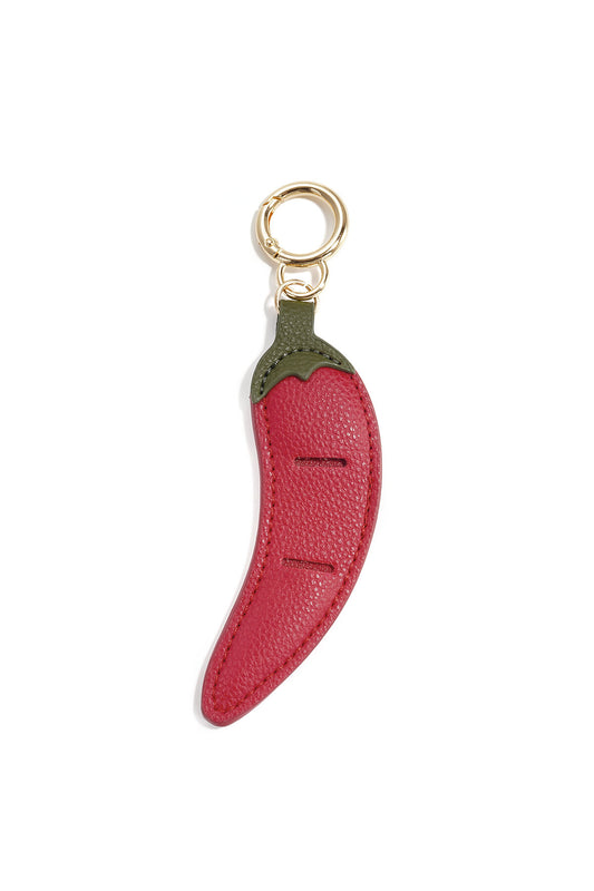 Chic Red PU Charm for Spring/Summer Bags