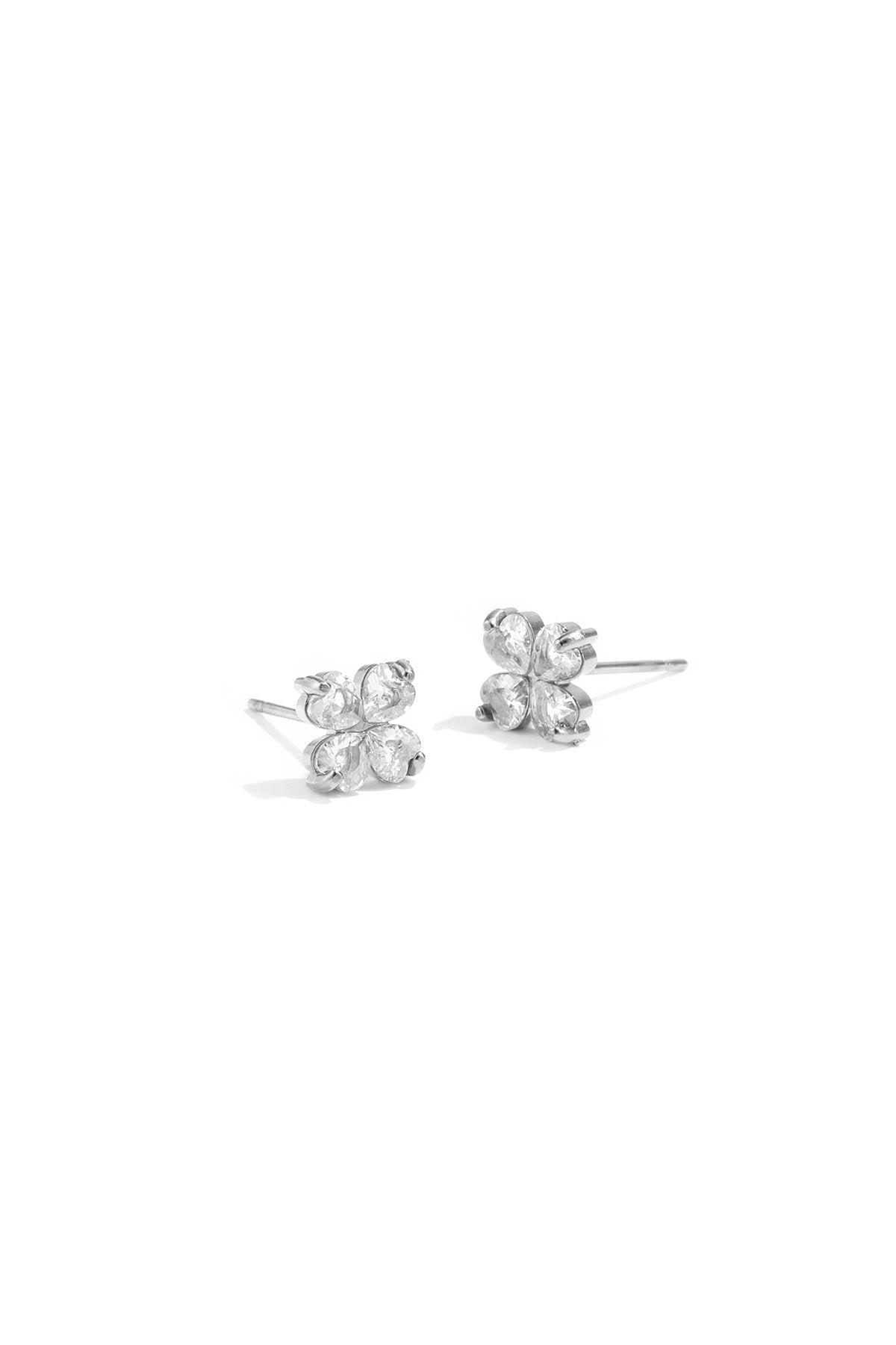 Elegant Clover Stud Earrings for Everyday Glam