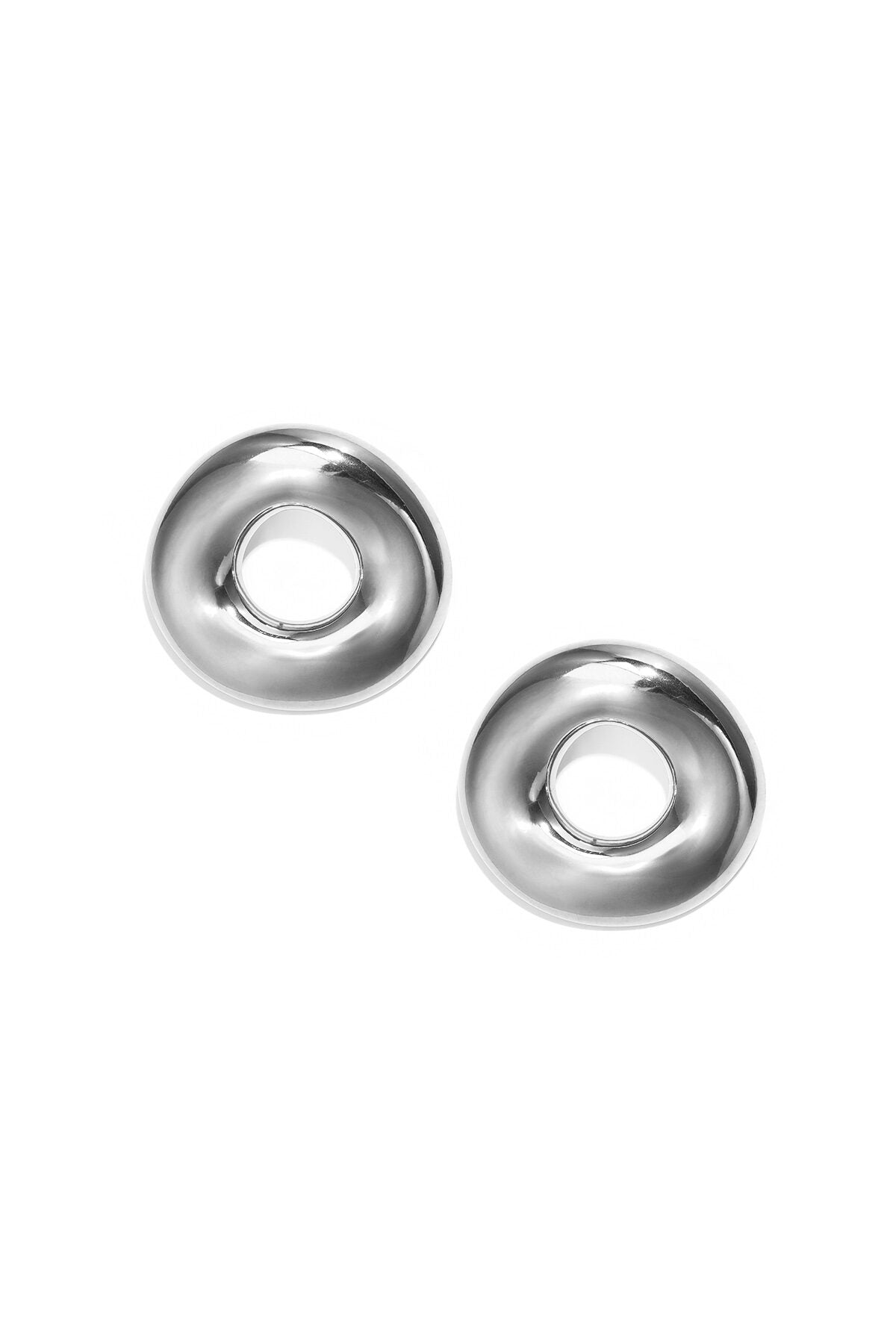 Elegant Circle Stud Earrings for Everyday Wear